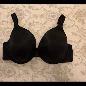 Cacique Full Coverage Bra 38DDD Black, GUC